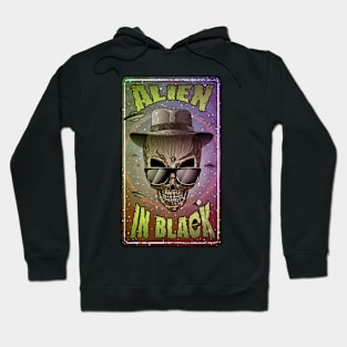 Alien in Black Hoodie